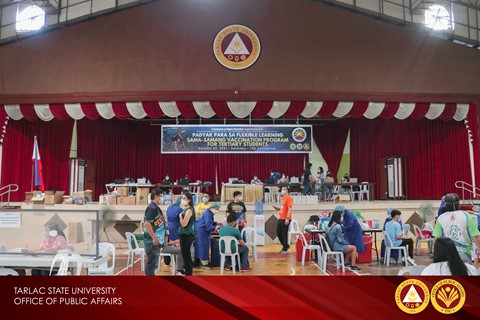 CHED Padyak vaccination continues today at TSU gym